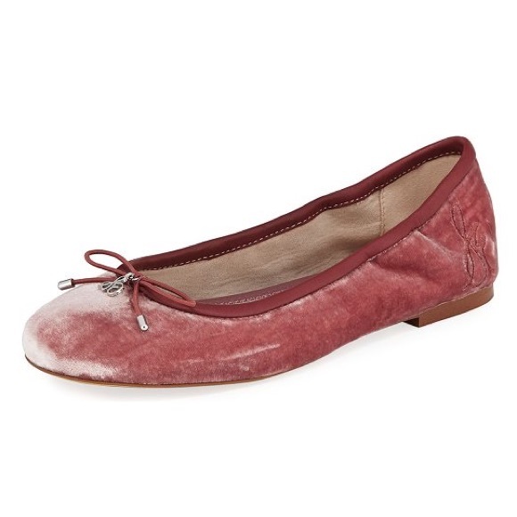Sam Edelman Shoes - Sam Edelman Felicia velvet ballerina flats NWOT Sam Edelman Shoes - Sam Edelman Felicia velvet ballerina flats NWOT